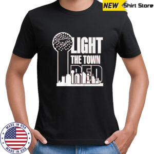 SMU Mustangs Football Light the town Red shirt