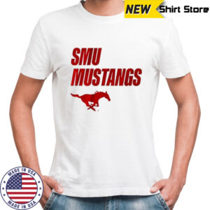 SMU Mustangs logo shirt