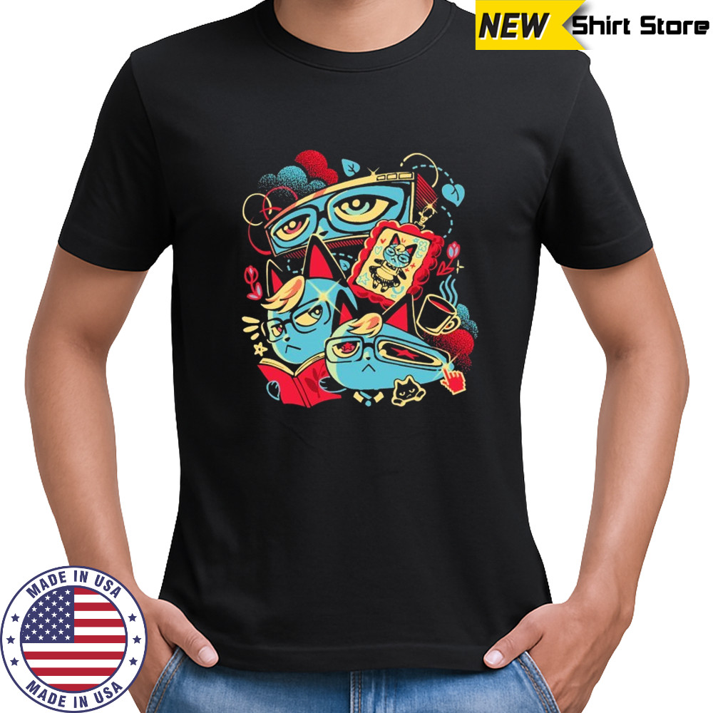 Smug Cat Obsession Nicole Knives T-shirt