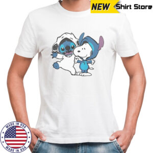 Snoopy And Stitch T-Shirt