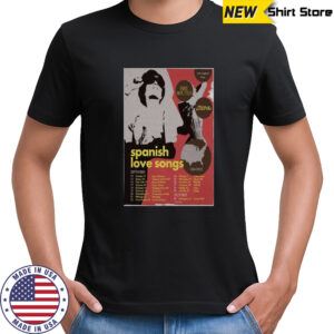 Spanish Love Songs Poster 2025 Shirt