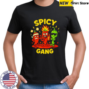 Spicy Gang Squad chili shirt
