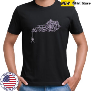 Spider Web Kentucky Shape T-shirt