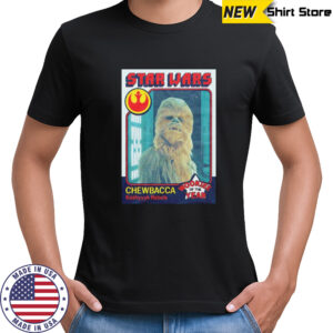 Star Wars Chewbacca wookie of the year card shirt