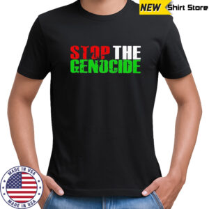 Stop the genocide shirt