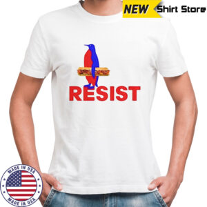 Subsandwich Resist Penguins T-Shirt