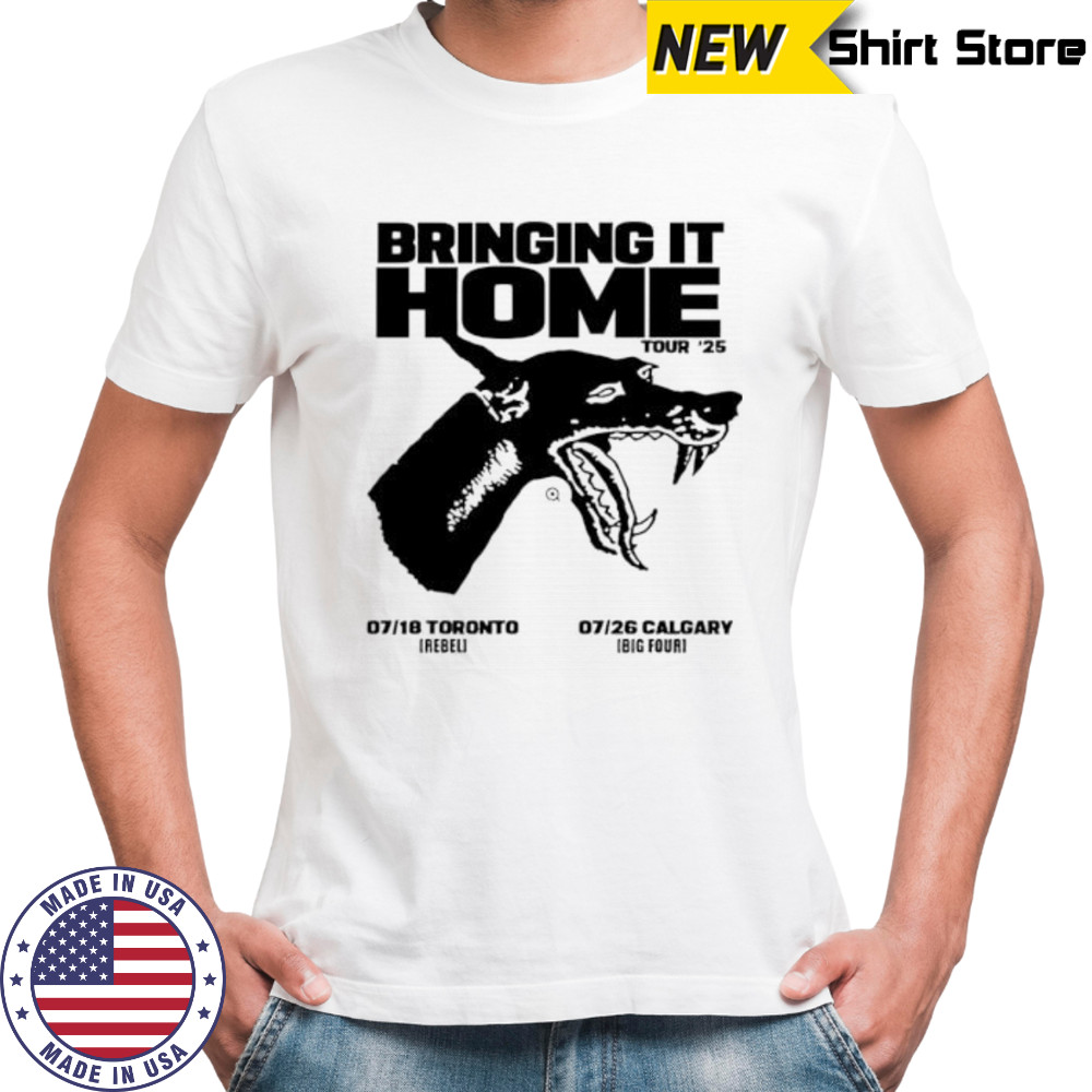 Sukha bringing it home tour shirt