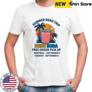 Summer road trip Dudh soda shirt