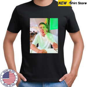 Tadej Pogačar Smoking Breadstick shirt