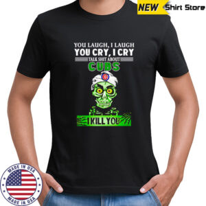 Talk Shit About Chicago Cubs I Kill You Achmed The Dead Terrorist Jeff Dunham Baseball shirt
