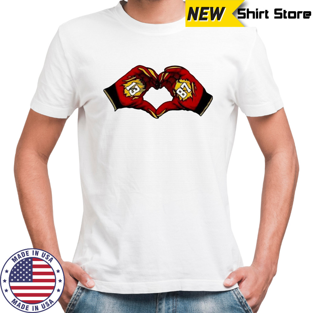 Taylor Kelces engaged love 13-87 shirt