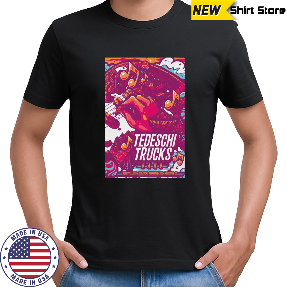 Tedeschi Trucks Band Aug 2 2025 In Morrison CO Poster T-Shirt