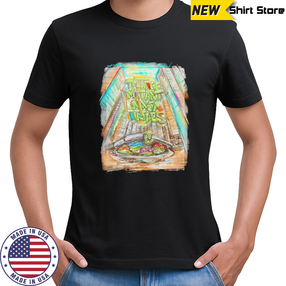 Teenage Mutant Ninja Turtles TMNT Cowabunga shirt