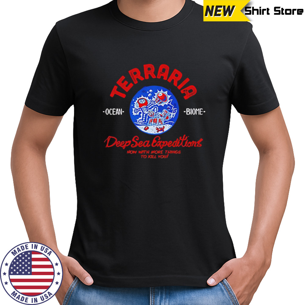 Terraria Deep Sea Expeditions shirt