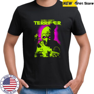 Terrifier Glowing Eyes Art Neon Poster Horror Shirt