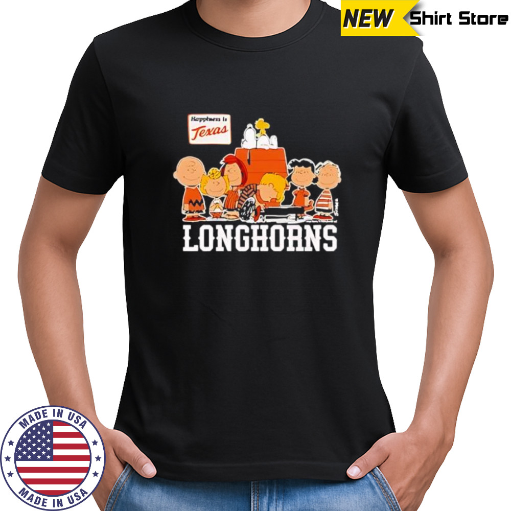Texas Longhorn The Peanuts Happiness shirt
