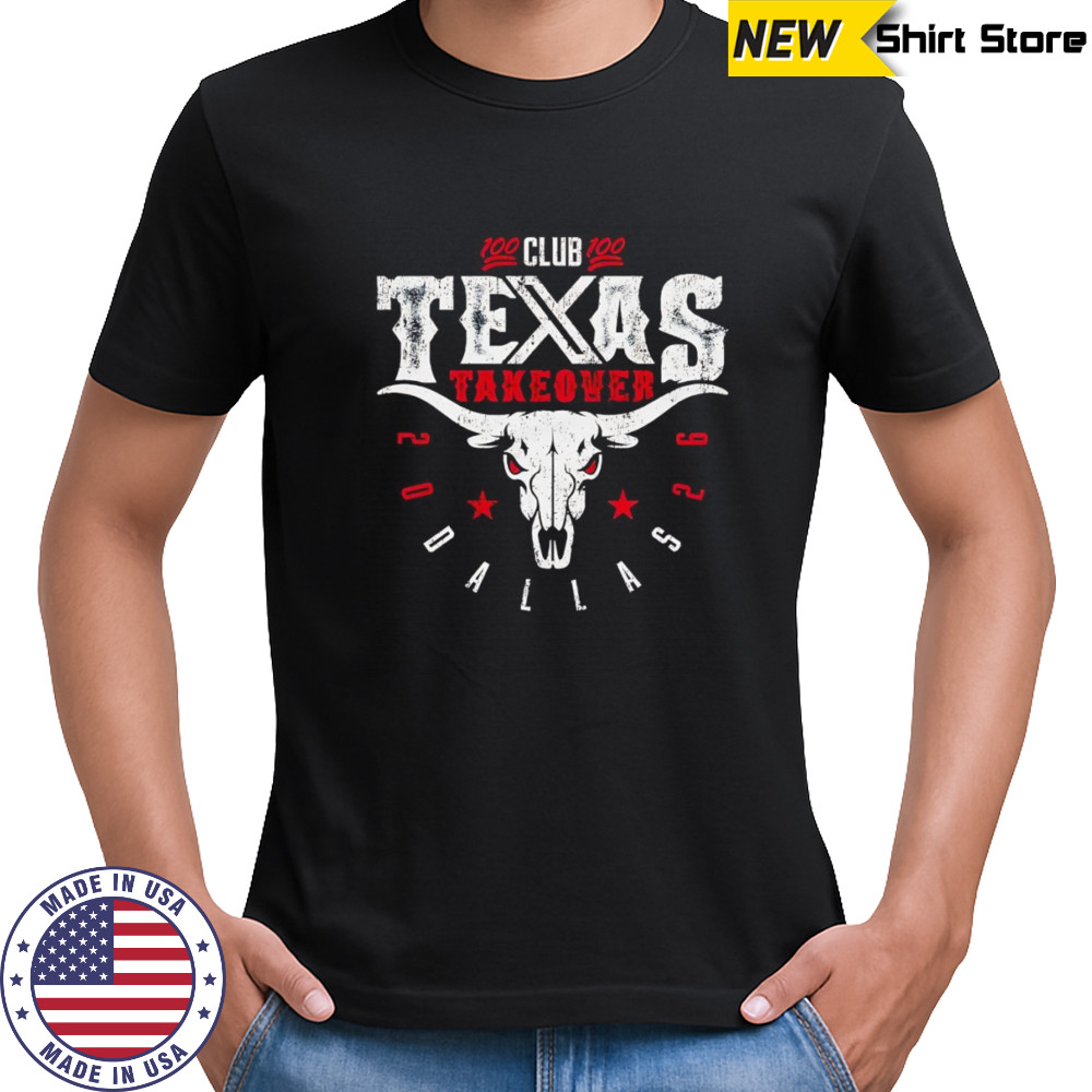 Texas takeover skull shirt