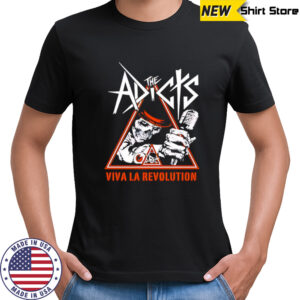 The adicts viva la revolution skull shirt