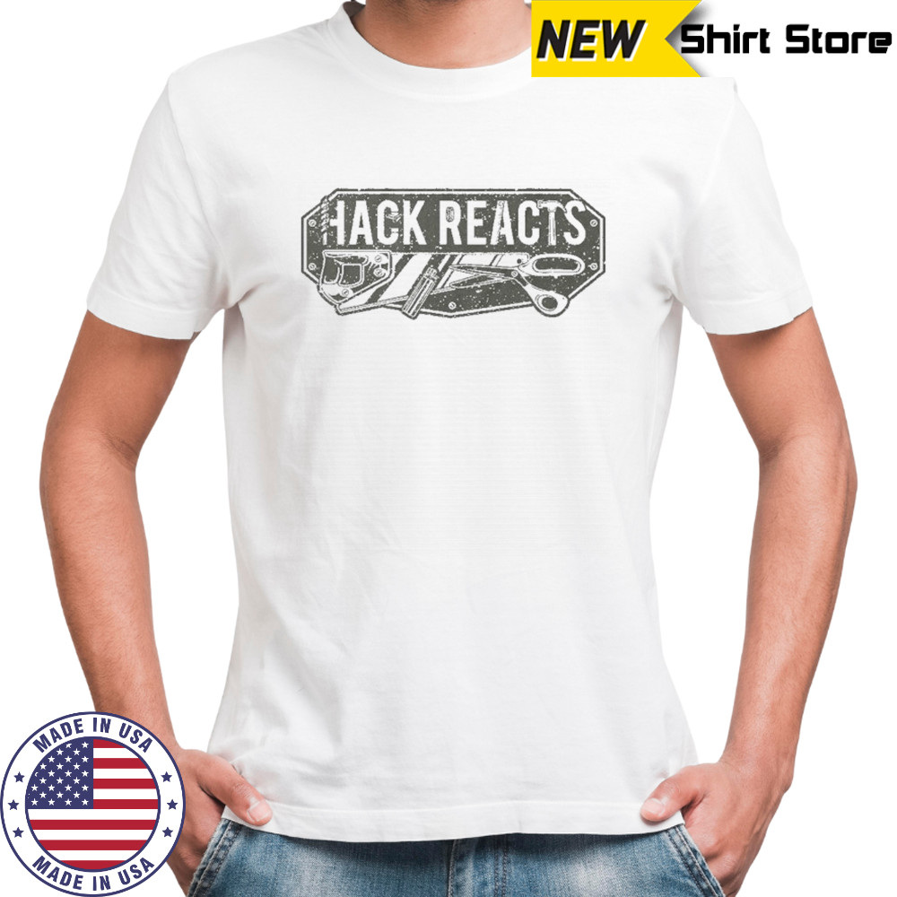The Bearded Bard Hack Reacts T-shirt