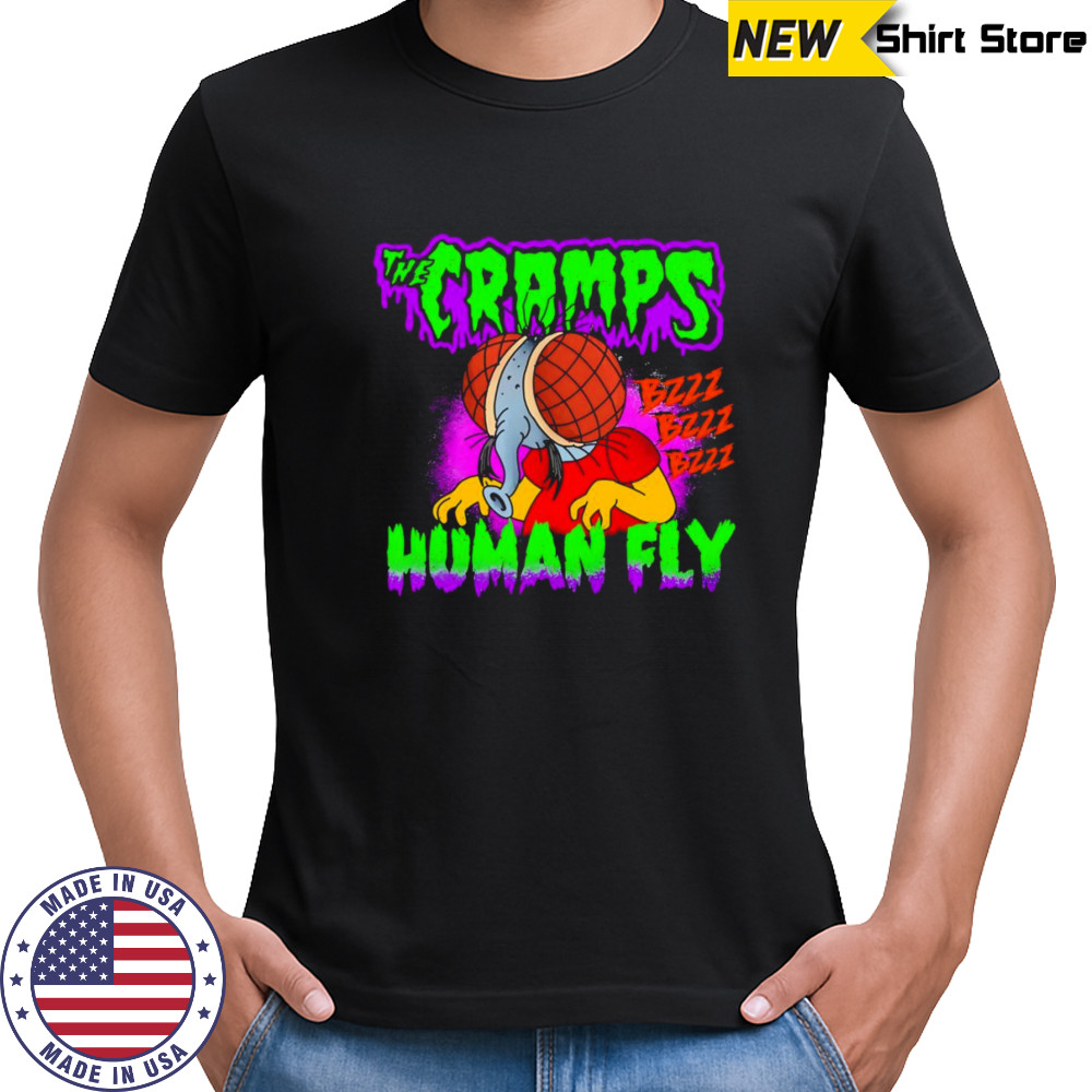 The Cramps human fly shirt