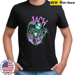 The Nightmare Before Christmas Jack Skellington Flames shirt