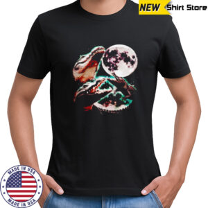 Three Alligator Moon graphic shirt