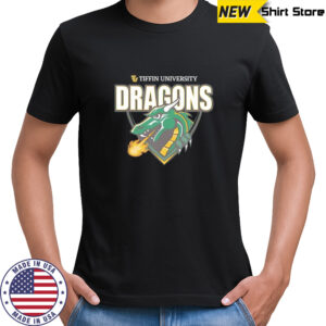 Tiffin University Dragons logo shirt