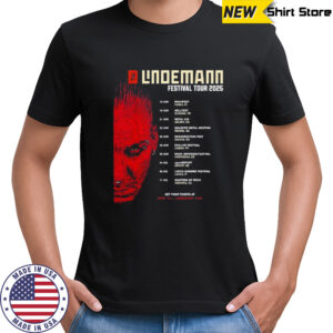 Till Lindemann Festival Tour 2025 Dates T-shirt