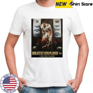 Tim Tebow Greatest CFB Player shirt