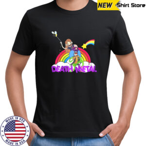 Toki and Dr Rockso rainbow death metal shirt