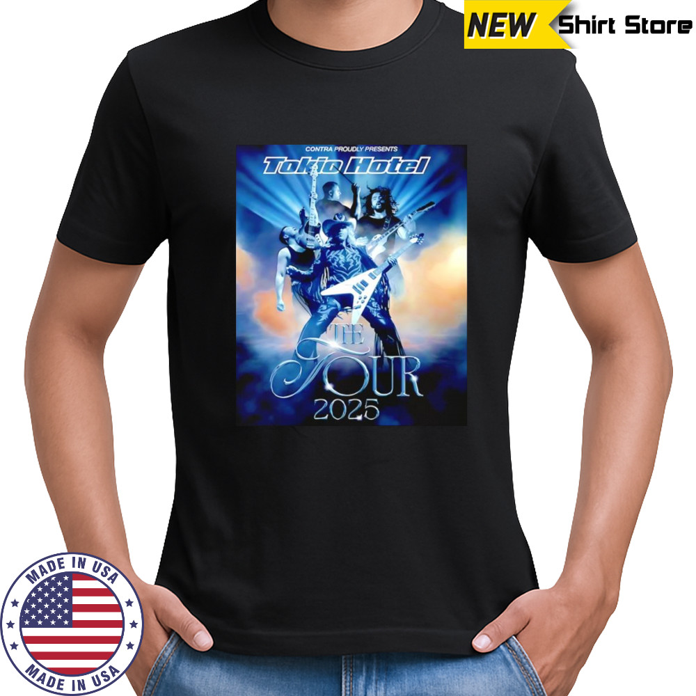 Tokio Hotel The Tour 2025 shirt