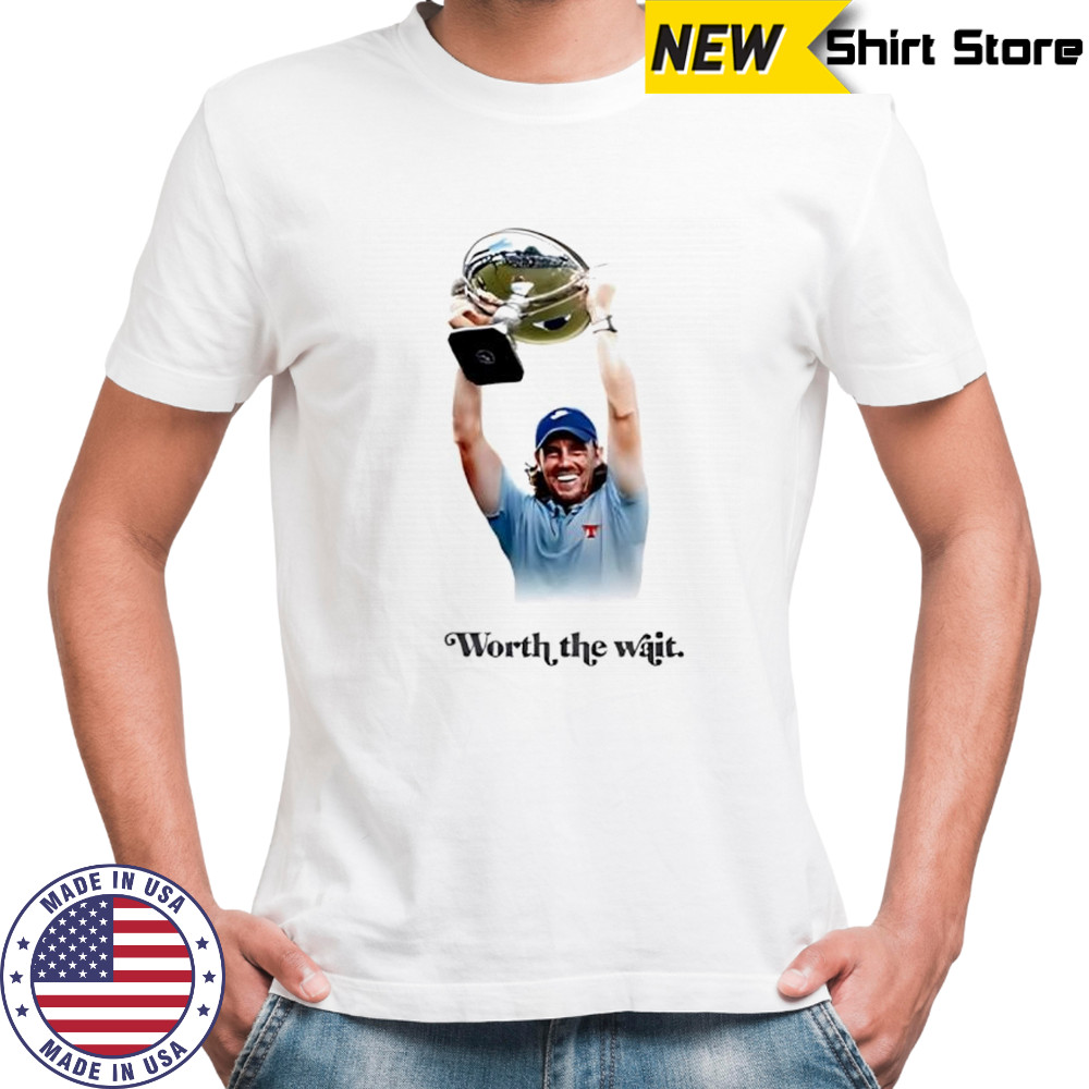 Tommy Fleetwood worth the wait Pga Tour Champion 2025 shirt