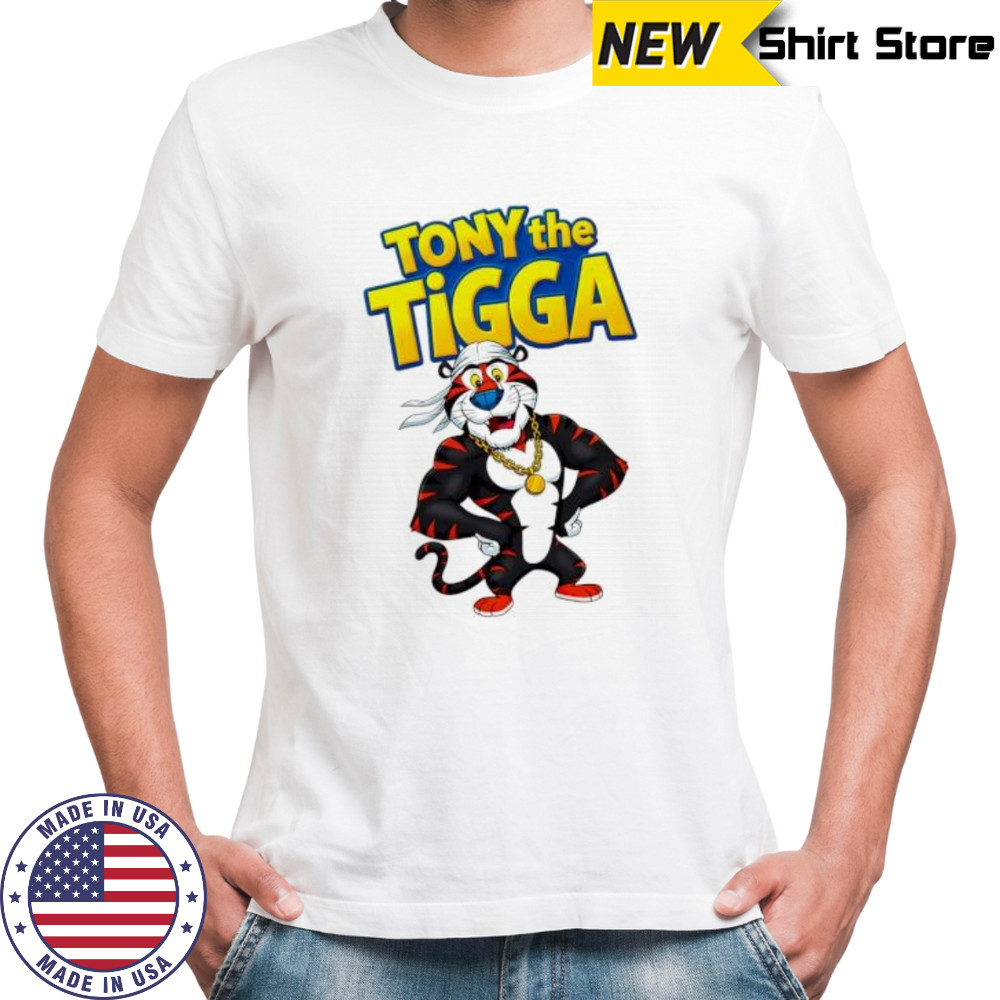 Tony the Tigga cartoon shirt