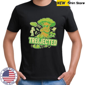 Treejected disc golf shirt