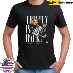Trinity Rodman Washington Spirit trinity is back graphic shirt