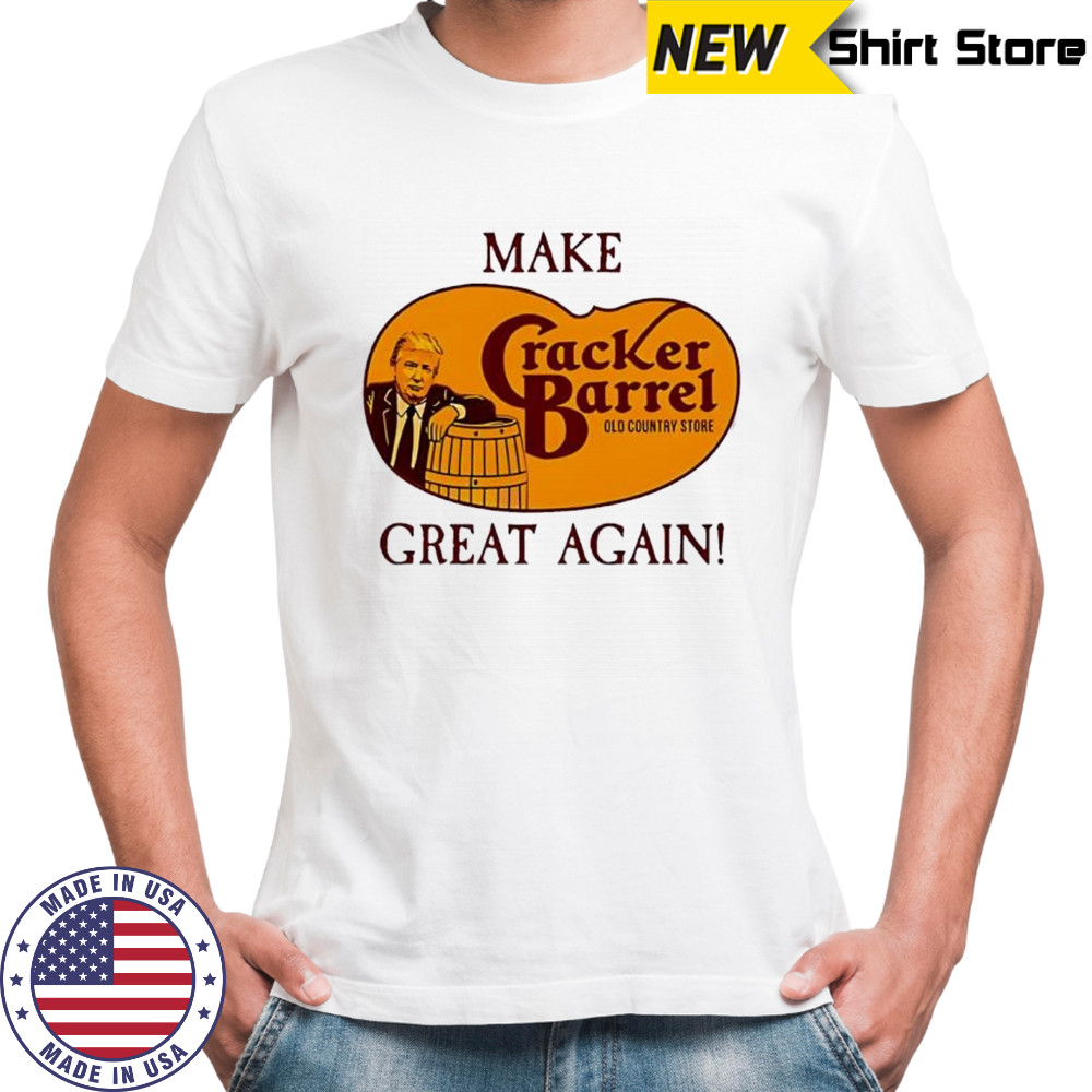 Trump Make Cracker Barrel Great Again logo shirt