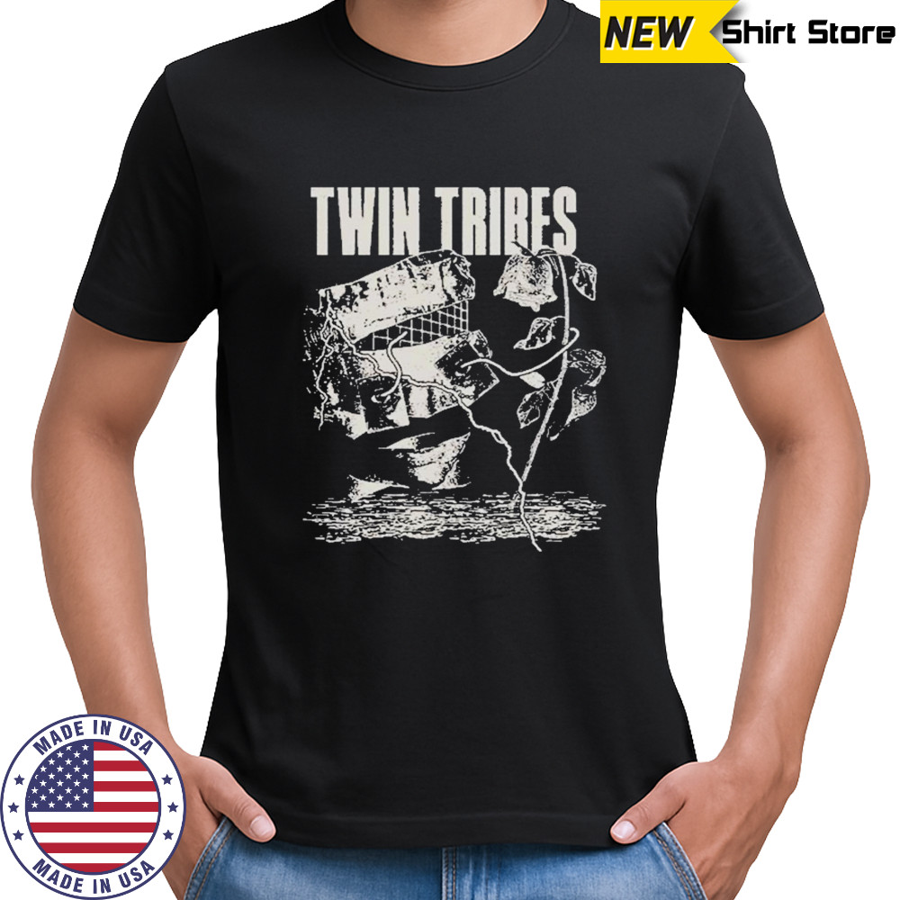 Twin Tribes Unraveled Rose T-Shirt