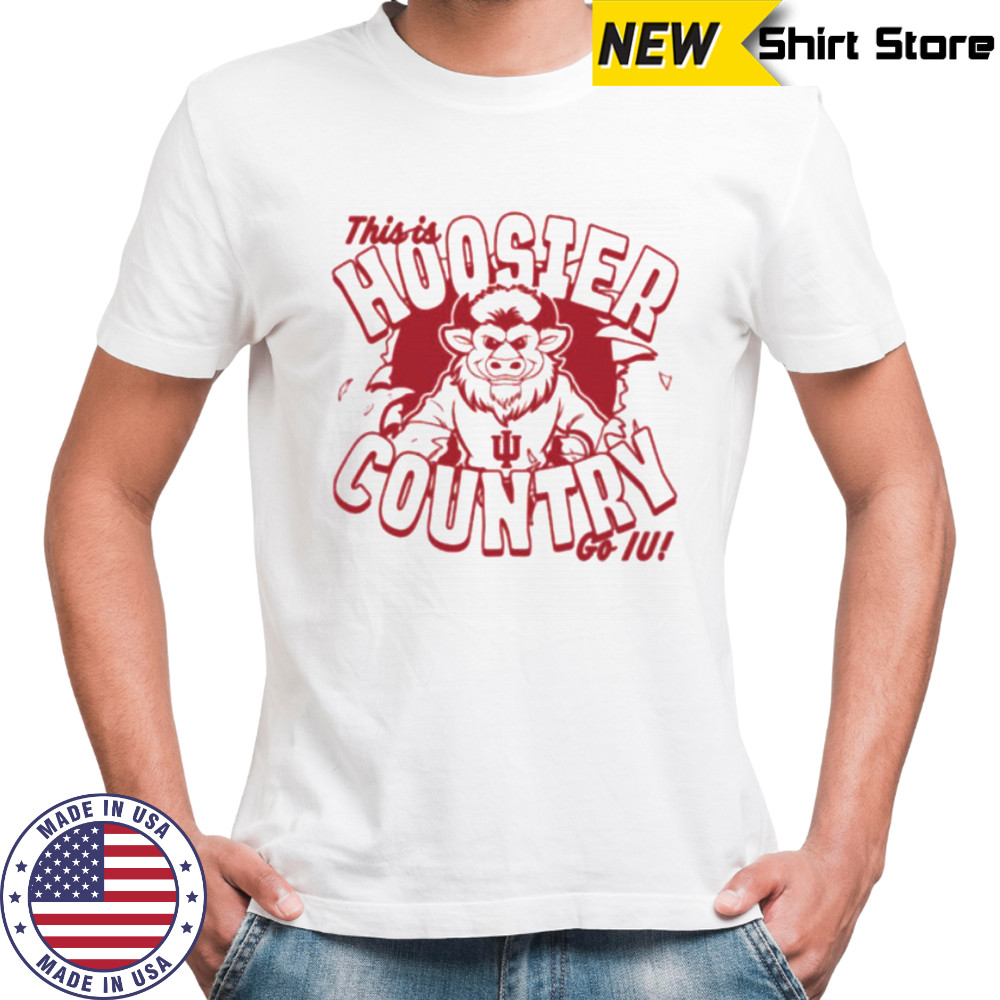 U Hoosier Country 2025 Bison Shirt