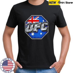 UFC 3D Bold Australia flag vintage shirt
