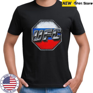 UFC 3D Bold Russia flag vintage shirt