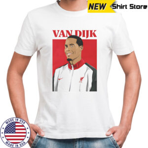 Virgil van Dijk Liverpool graphic shirt