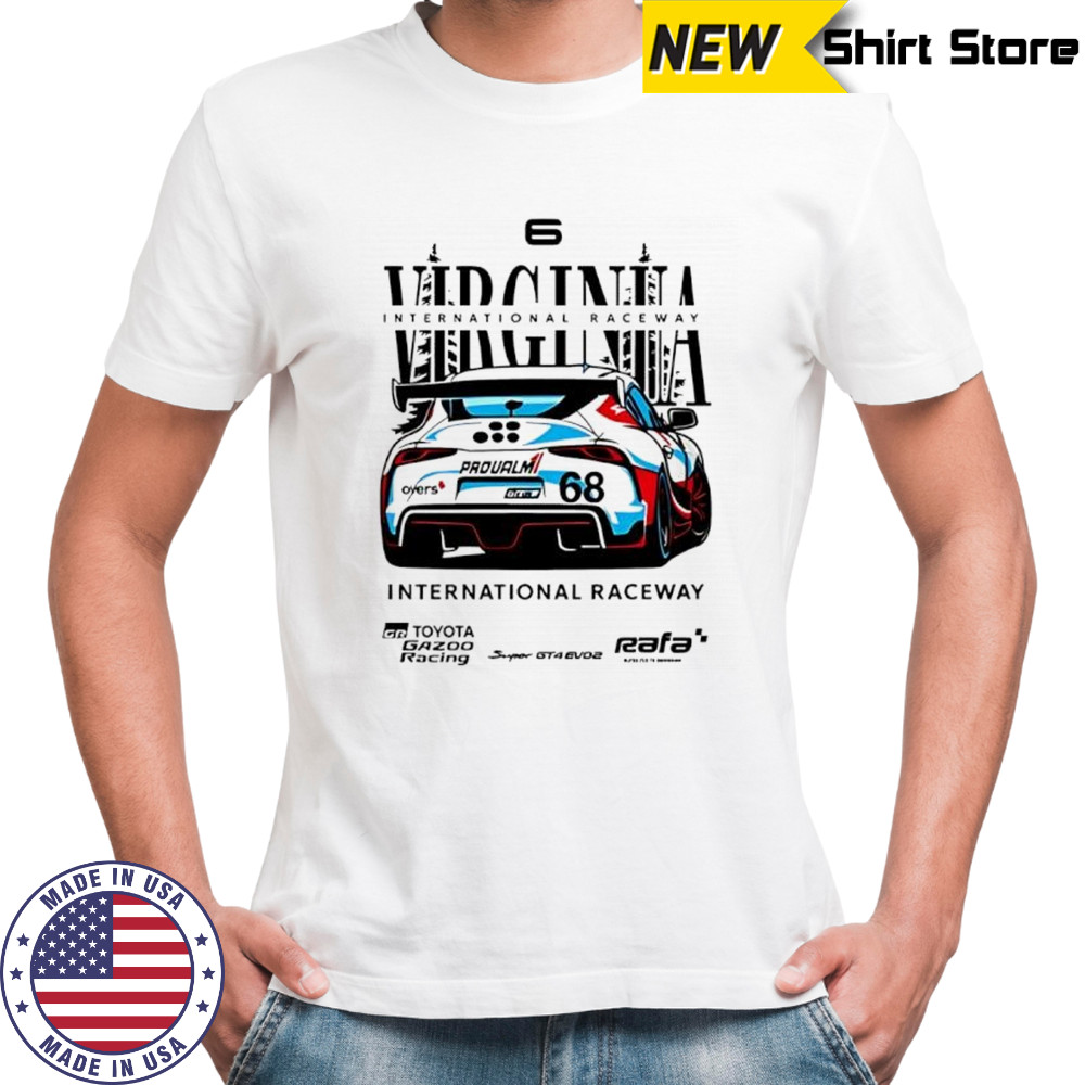 Virginia International Raceway Supra GT4 Evo2 Racing 68 shirt