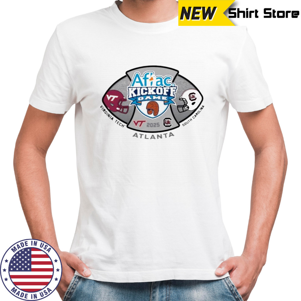 VIrginia Tech Vs South Carolina 2025 Aflac Kickoff Game 2 – Matchup Shirt