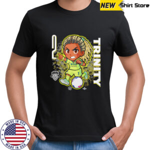 Washington Spirit Trinity Rodman chibi cartoon shirt