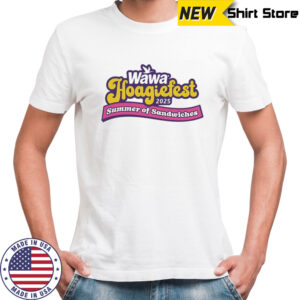 Wawa Hoagiefest 2025 Summer of Sandwiches shirt