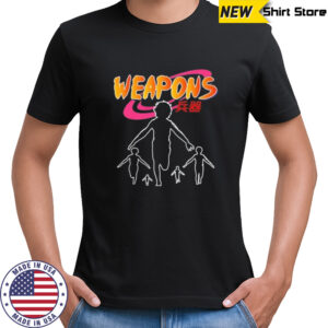 Weapons anime shirt