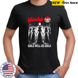 Wendy’s girls will be girls witch Halloween shirt