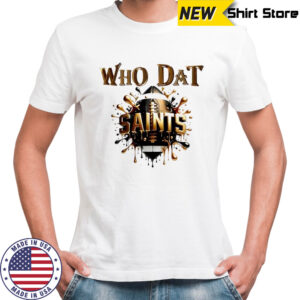 Who Dat Saints Football Game Day shirt