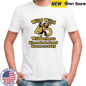 Wild Wild 45 Wilderness Kennekuk Road Runners 2025 shirt