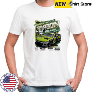 William Byron 2025 Iowa Corn 350 Race Winner Checkered flag shirt